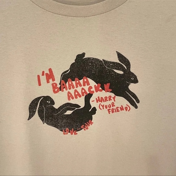 🆕 Harry Styles Love On Tour Fan Merch unisex front back - Picture 3 of 5